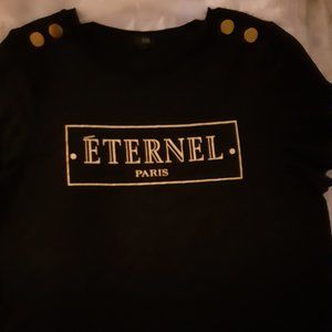 River Island eternal slogan t-shirt